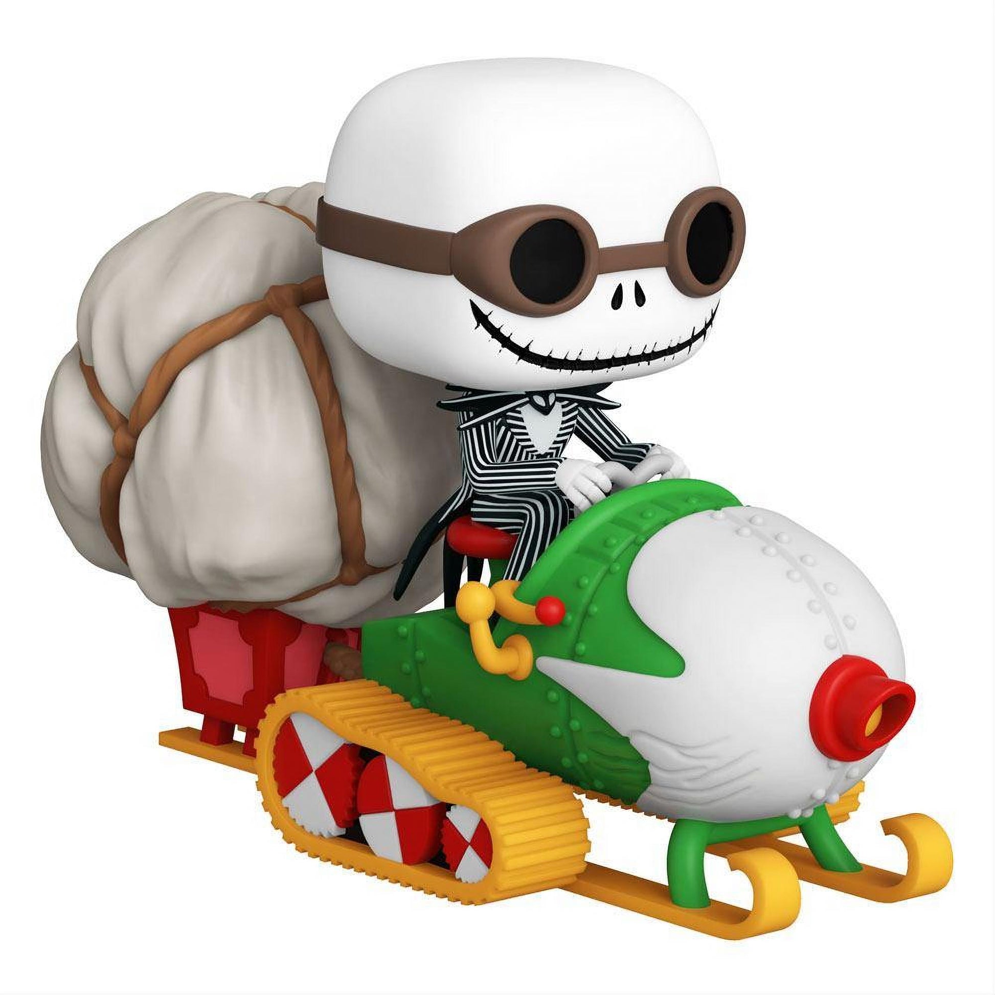 Nightmare before Christmas POP! Rides Vinyl Figure Jack w/Goggles & Snowmobile 18 cm - Funko Pop! Figures