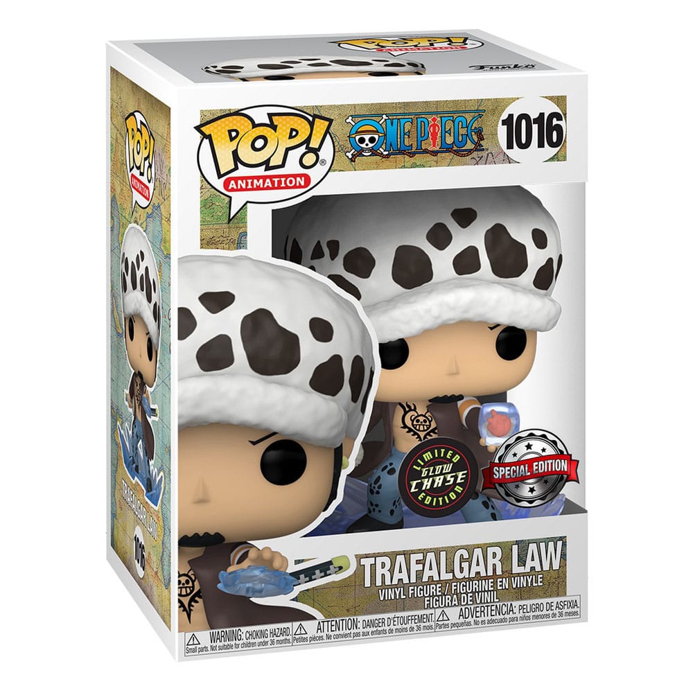 One Piece POP! TV Vinyl Figures Trafalgar w/Chase Assortment Box Qty 6 - Funko Pop! Figures