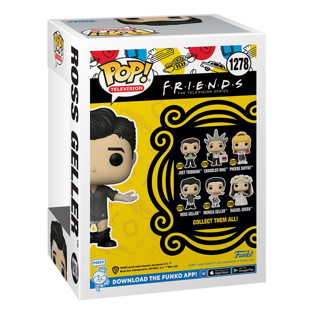 Friends POP! TV Vinyl Figure Ross w/ Leather Pants - Funko Pop! Figures