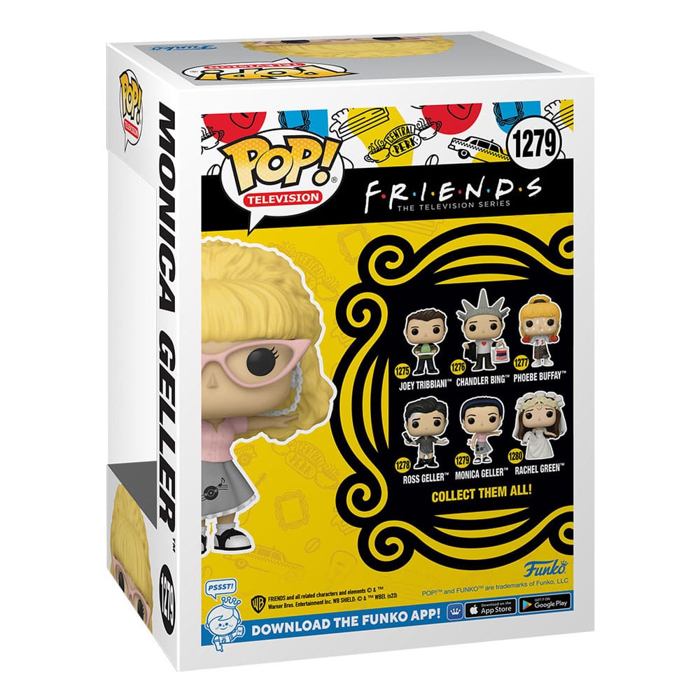 Friends POP! TV Vinyl Figures Waitress Monica Assortment 6 - Funko Pop! Figures