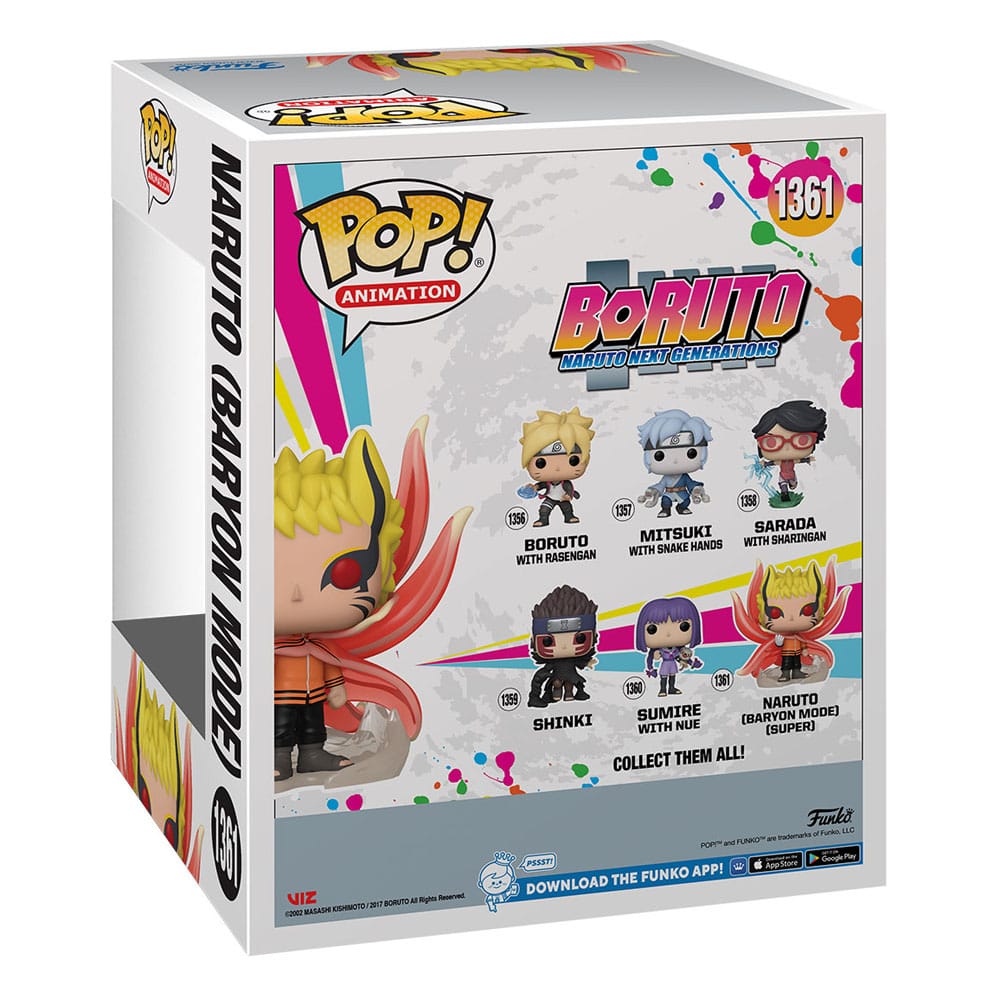 Boruto - Naruto Next Generations Super Sized POP! Vinyl Figure Baryon Naruto 15 cm - Funko POP! Figures