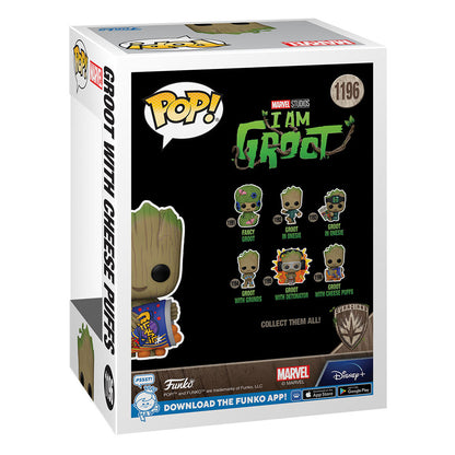 I Am Groot POP! Vinyl Figure Groot w/Cheese Puffs - Funko Pop! Figures