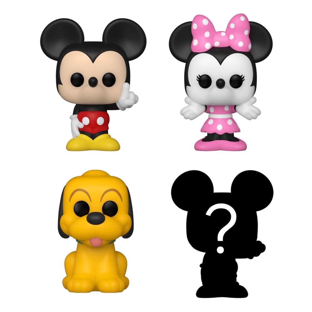 Disney Bitty POP! Vinyl Figure 4-Pack Mickey 2,5 cm - Funko Mini Figures, Pop! Figures