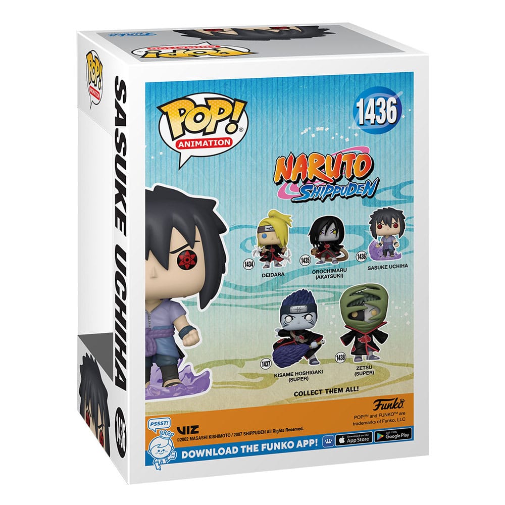 Naruto Pop! Animation Vinyl Figure Sasuke (First Susano'o) - Funko Mini Figures