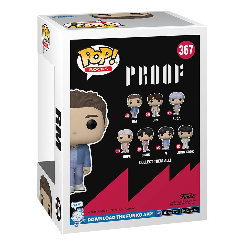 BTS POP! Rocks Vinyl Figure RM - Funko Pop! Figures