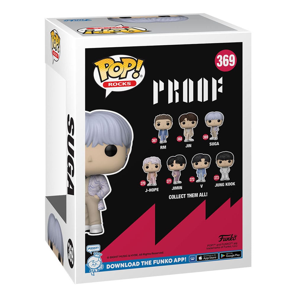 BTS POP! Rocks Vinyl Figure Suga - Funko Pop! Figures
