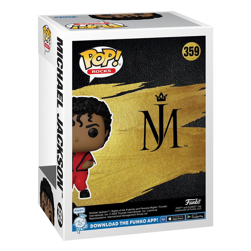 Michael Jackson POP! Rocks Vinyl Figure Thriller - Funko Pop! Figures