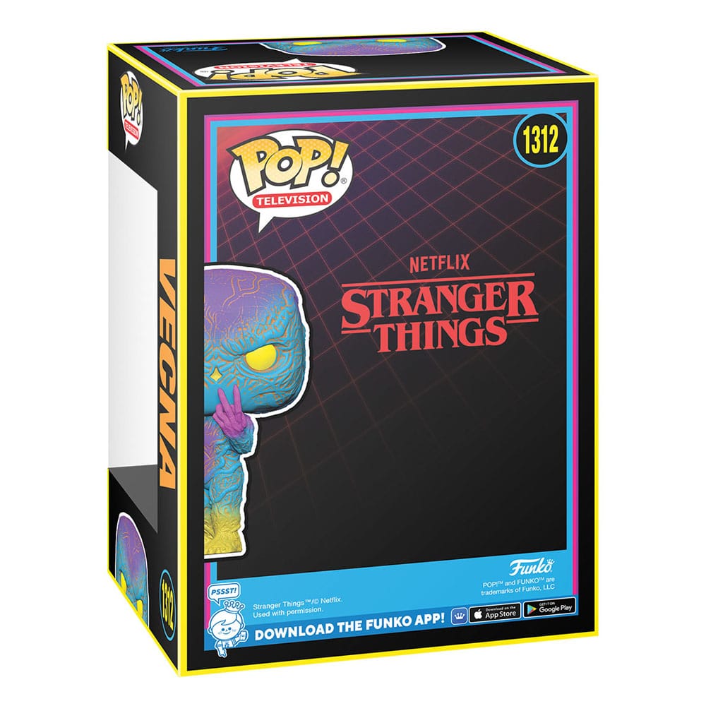 Stranger Things POP! TV Vinyl Figures Vecna(BLKLT) - Funko Pop! Figures