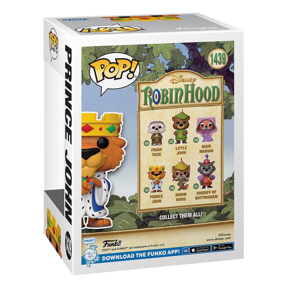 Robin Hood POP! Disney Vinyl Figure Prince John - Funko Pop! Figures