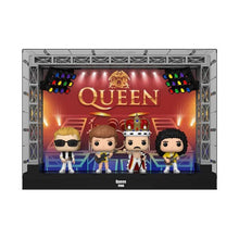 Queen POP Moments Deluxe Vinyl Figures 4-Pack Wembley Stadium - Funko Mini Figures