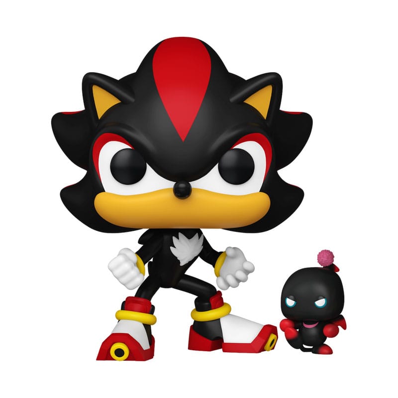 Sonic The Hedgehog POP & Buddy! Vinyl Figure Shadow w/DChao