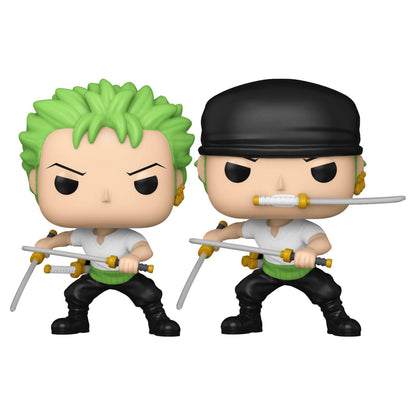 One Piece POP! Animation Vinyl Figures Zoro (Refresh) w/Ch Assortment Box Qty 6 - Funko POP! Figures