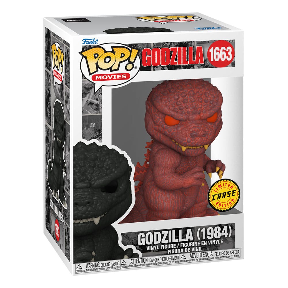 Godzilla 70th Anniversary POP! Movies Vinyl Figures Godzilla 1984 w/CH Assortment (6) - Funko Pop! Figures