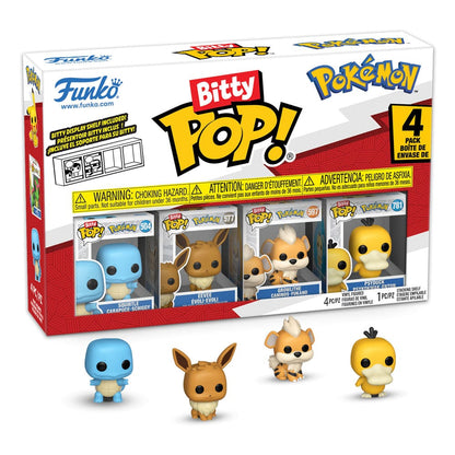 Pokémon Bitty POP! Vinyl Figure 4-Pack Series 4 2 cm - Funko Pop! Figures