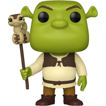 Shrek POP! Movies Vinyl Figure 30th Anniversary Shrek w/Snake - Funko Pop! Figures
