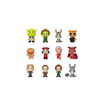 Shrek Mystery Mini Figures 30th Anniversary 5 cm Display Box Qty 12 - Funko Blind Boxes