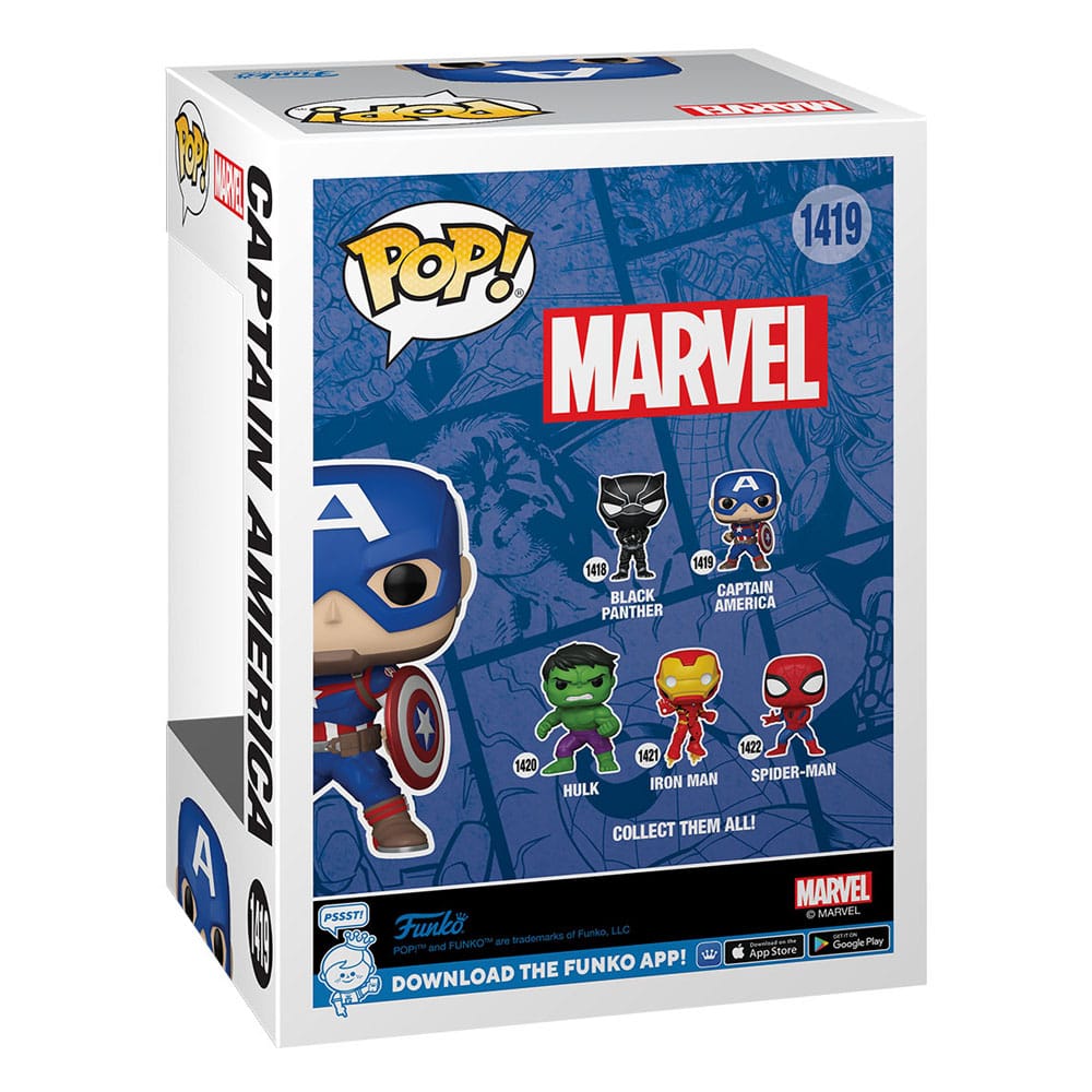 Marvel New Classics POP! Vinyl Figure Captain America - Funko Pop! Figures