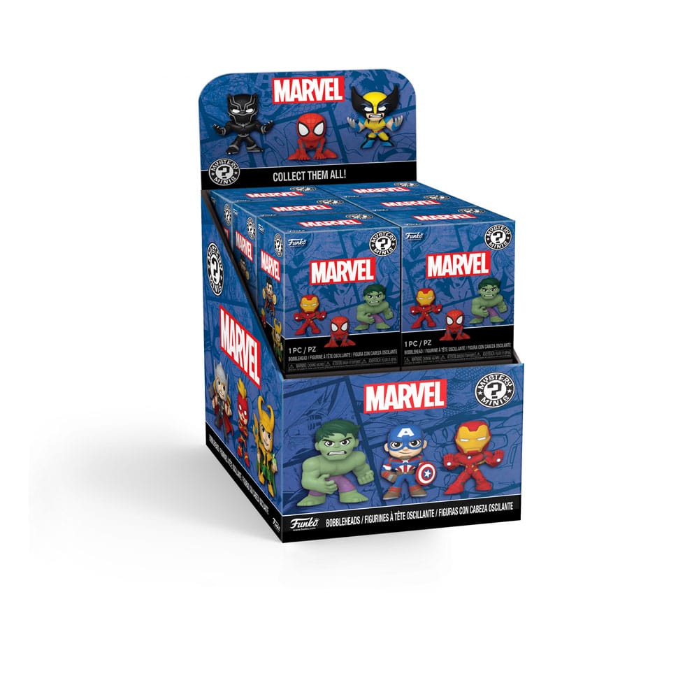 Marvel Mini Figures New Classics 5 cm Display (12) - Funko Blind Boxes, Mini Figures & Capsule Toys