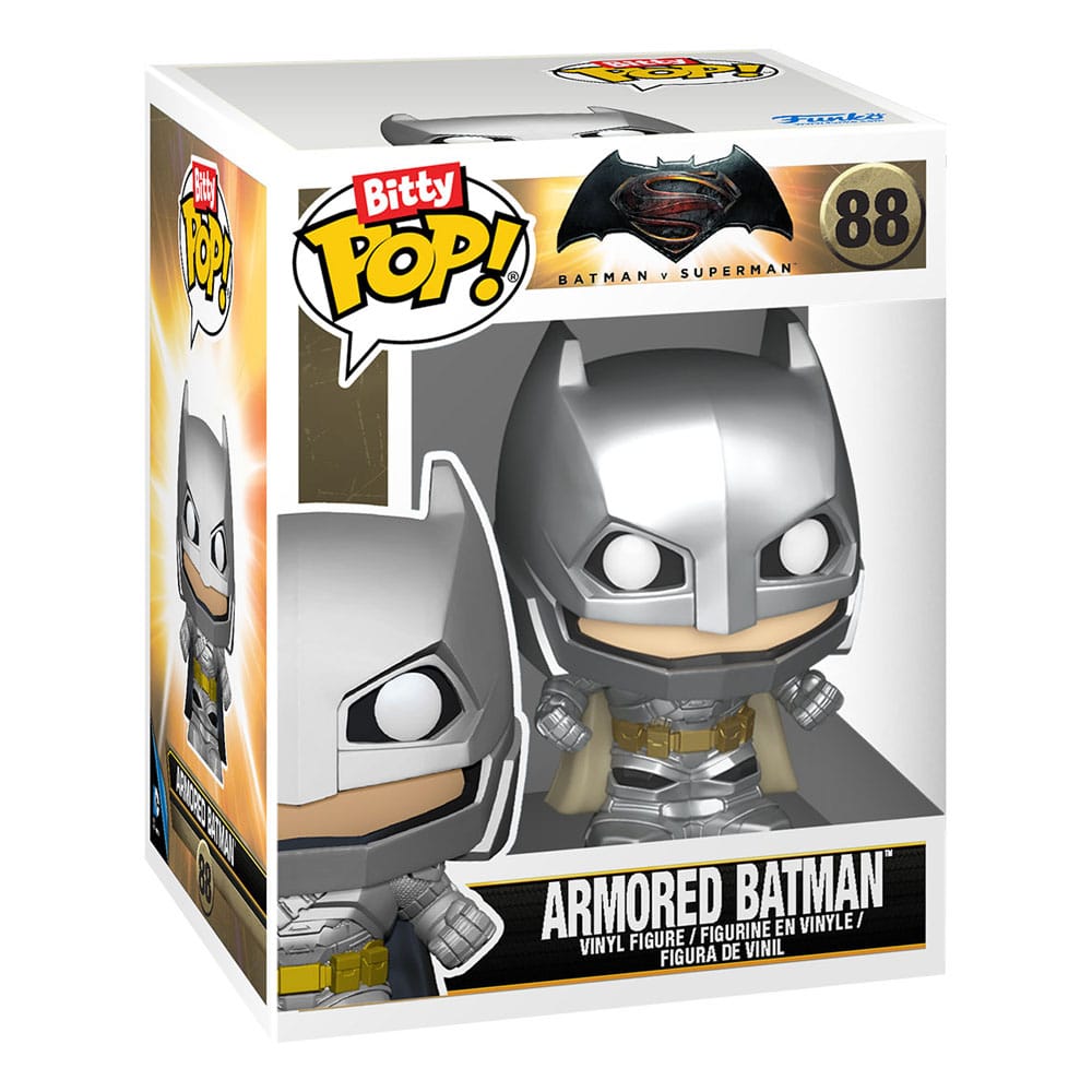 DC Comics Bitty POP! Rides Vinyl Figure Batman w/Batmobile 2,5 cm - Funko Pop! Figures