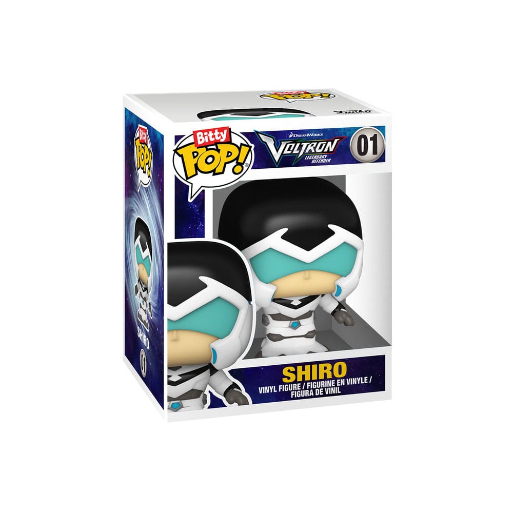 Voltron Bitty POP! Bots Figure Voltron with Shiro 2,5 cm - Funko Mini Figures, POP! Figures