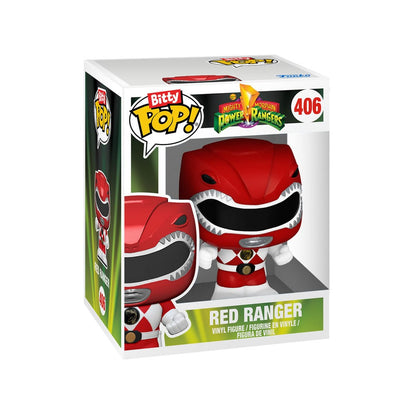 Mighty Morphin Power Rangers Bitty POP! Bots Figure 4-Pack Megazord with Red Ranger2, - Funko Pop! Figures