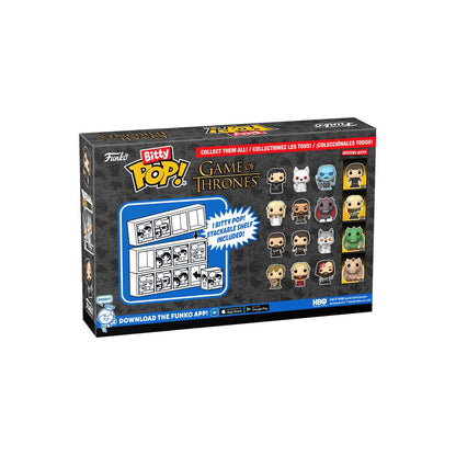 Game of Thrones Bitty POP! Vinyl Figure 4-Pack Ned Stark 2,5 cm - Funko Mini Figures, Pop! Figures