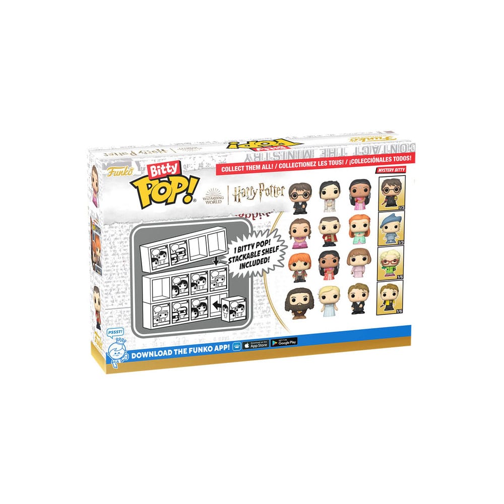 Harry Potter and the Goblet of Fire Bitty POP! Vinyl Figure 4-Pack Harry 2,5 cm - Funko Mini Figures, Pop! Figures