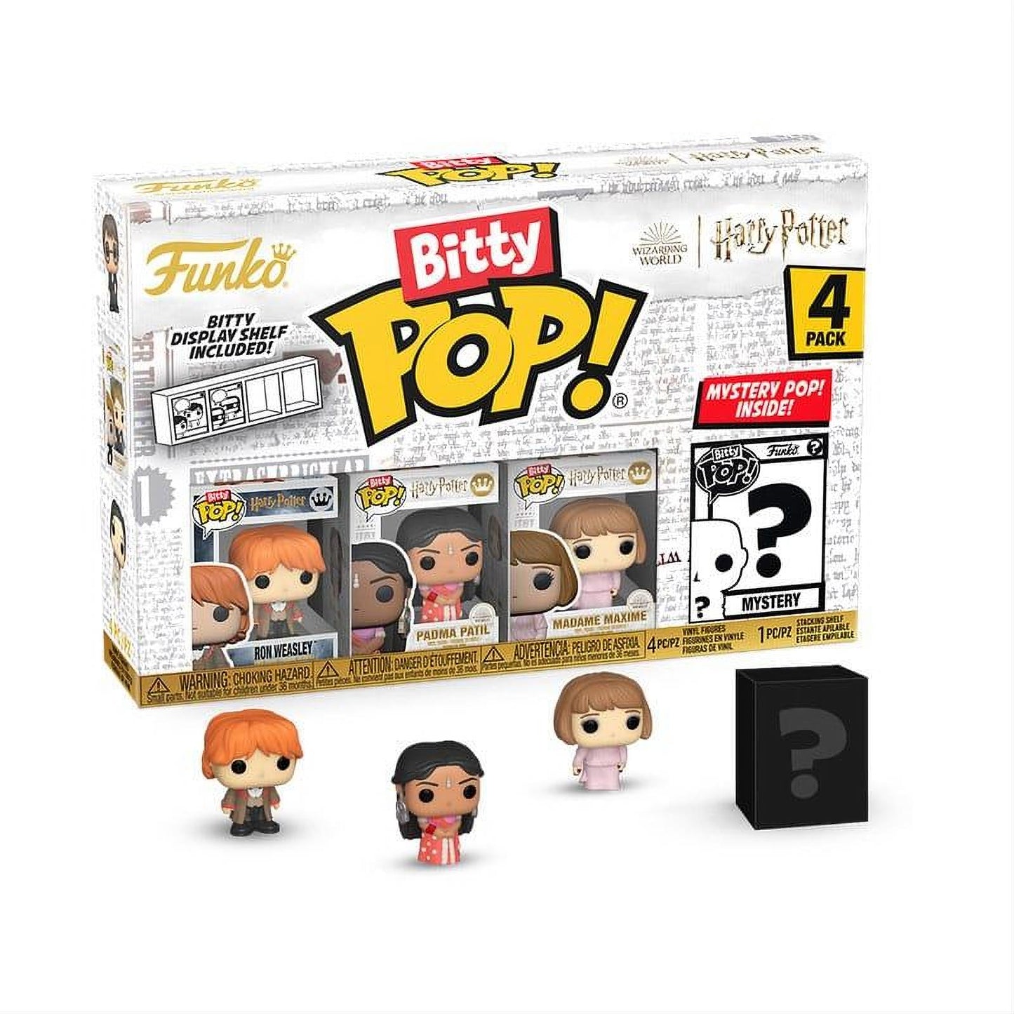 Harry Potter and the Goblet of Fire Bitty POP! Vinyl Figure 4-Pack Ron 2,5 cm - Funko Pop! Figures