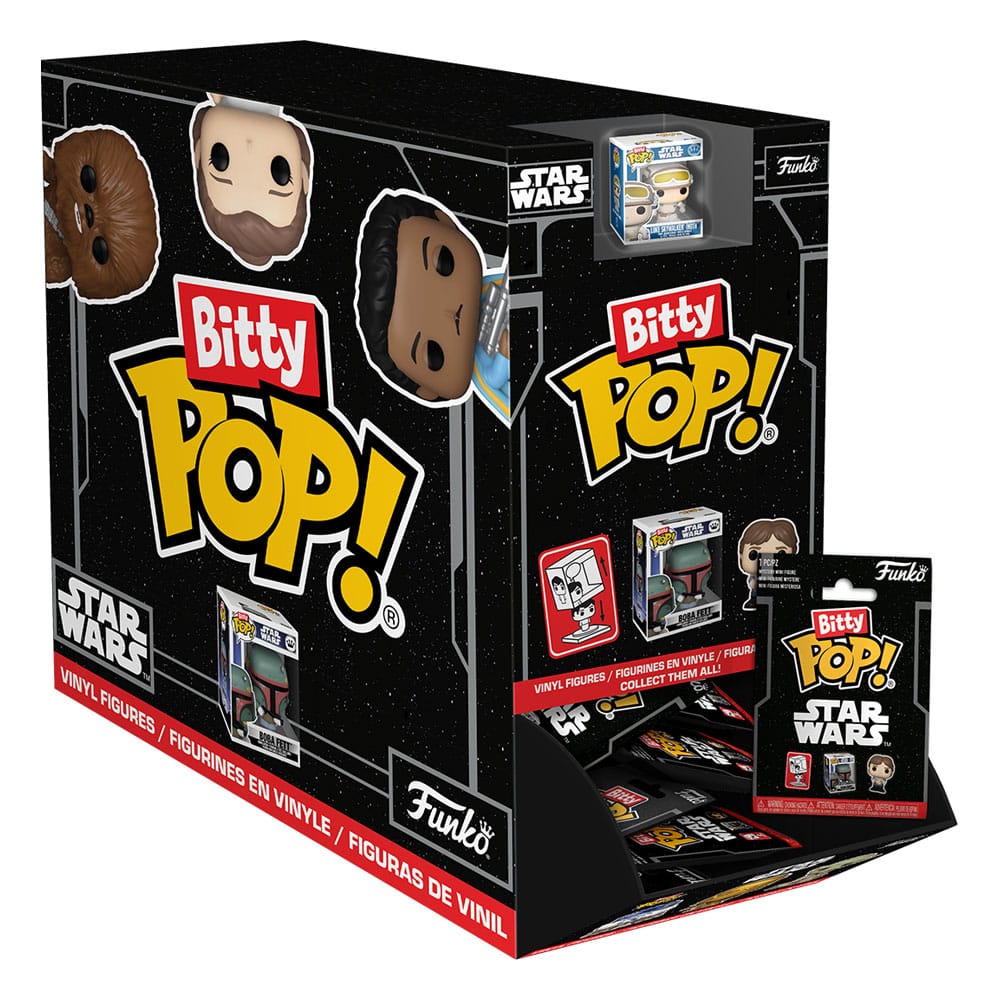 Star Wars Bitty POP! Vinyl Figure Display Box Qty 32 S2 PDQ 2,5 cm - Funko POP! Figures