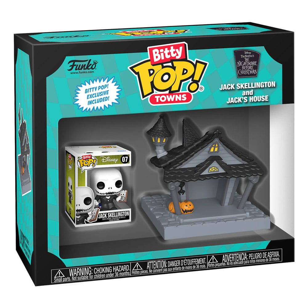 Nightmare before Christmas Bitty POP! Town Vinyl Figure Jack at Home - Funko Pop! Figures