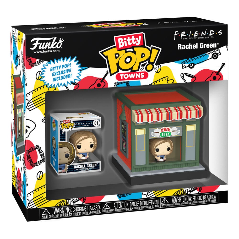 Friends Bitty POP! Town Vinyl Figure Rachel at Central Perks 2,5 cm - Funko Pop! Figures