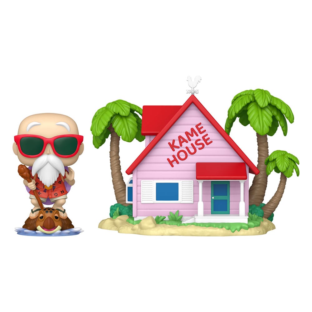 Dragon Ball POP! Town Vinyl Figure Kame House w/Master Roshi - Funko POP! Figures