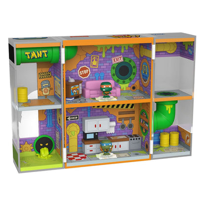 Teenage Mutant Ninja Turtles Bitty POP! Bitty Box Display with 2 Vinyl Figures Sewer Lair - Funko Playsets, POP! Figures