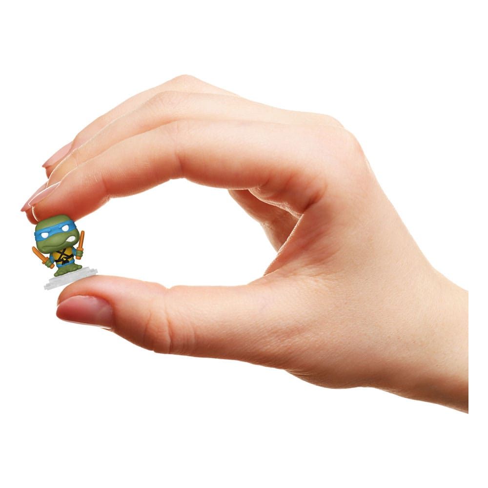 Teenage Mutant Ninja Turtles Bitty POP! Bitty Box Display with 2 Vinyl Figures Sewer Lair - Funko Playsets, Pop! Figures