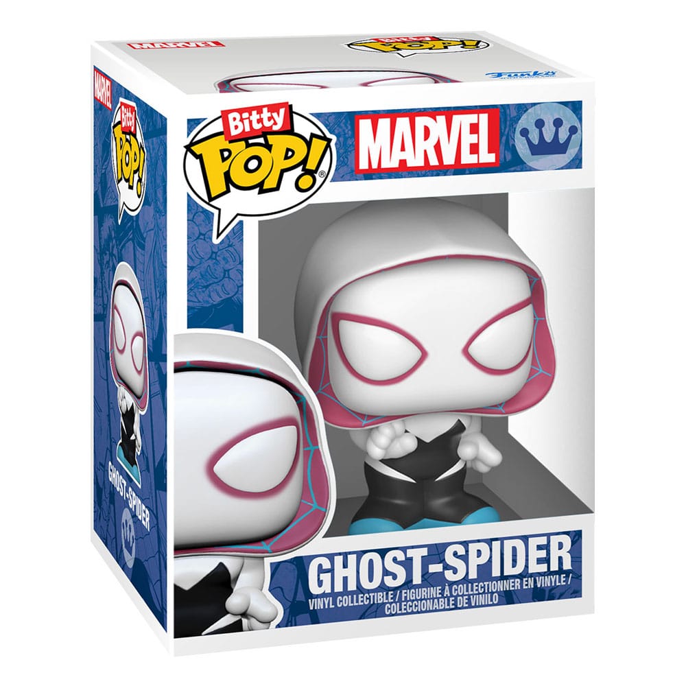Spider-Man Bitty POP! Vinyl Figure 4-Pack Series 2 2 cm - Funko Mini Figures, Pop! Figures