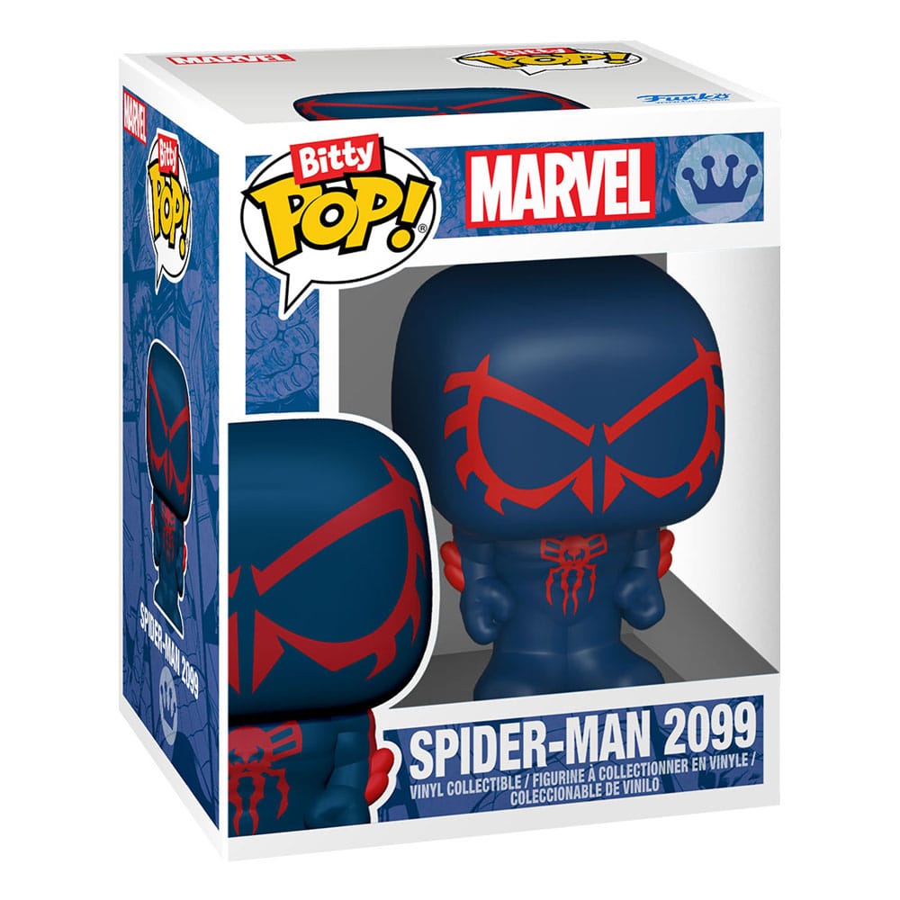 Spider-Man Bitty POP! Vinyl Figure 4-Pack Series 2 2 cm - Funko Mini Figures, Pop! Figures
