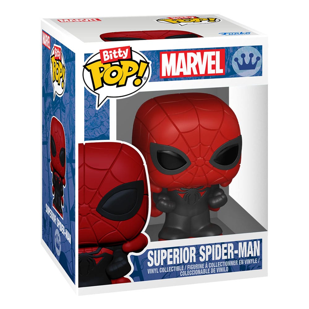 Spider-Man Bitty POP! Vinyl Figure 4-Pack Series 4 2 cm - Funko Mini Figures, POP! Figures