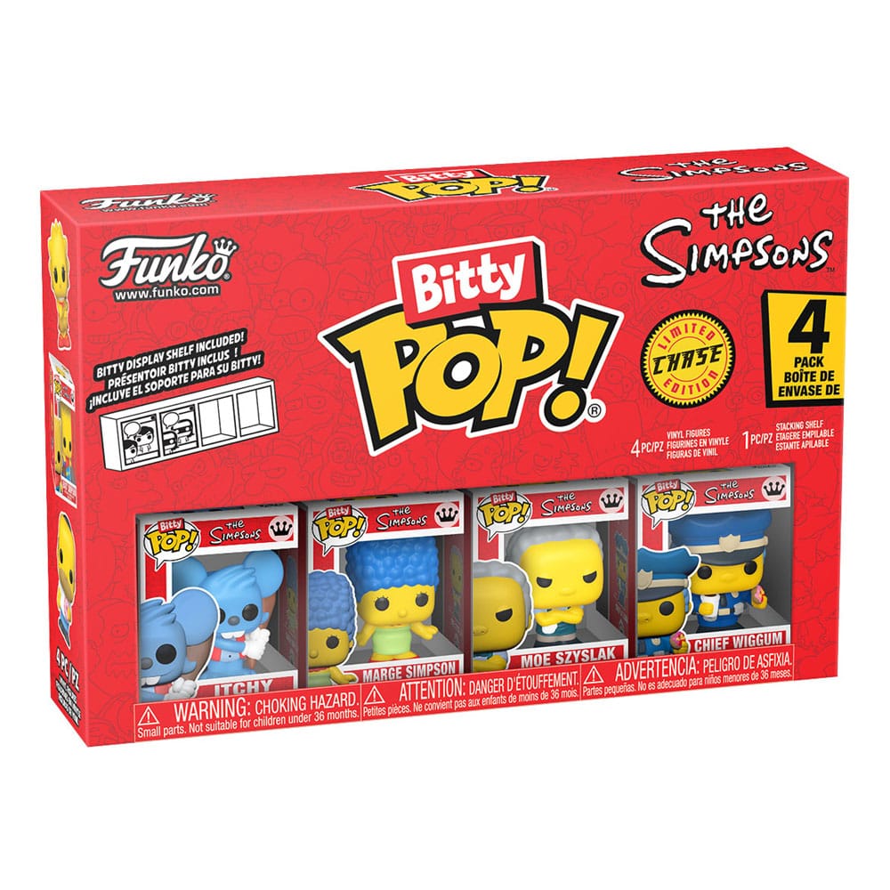 The Simpsons Bitty POP! Vinyl Figure 4-Pack Series 2 2 cm - Funko Pop! Figures