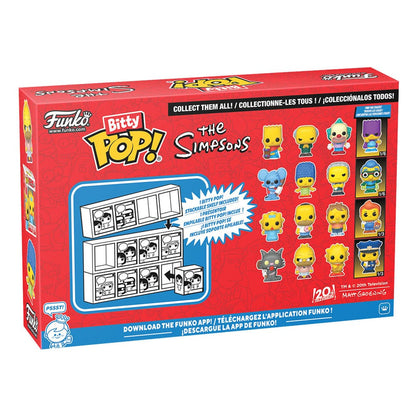 The Simpsons Bitty POP! Vinyl Figure 4-Pack Series 3 2 cm - Funko Pop! Figures