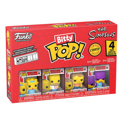 The Simpsons Bitty POP! Vinyl Figure 4-Pack Series 3 2 cm - Funko Pop! Figures