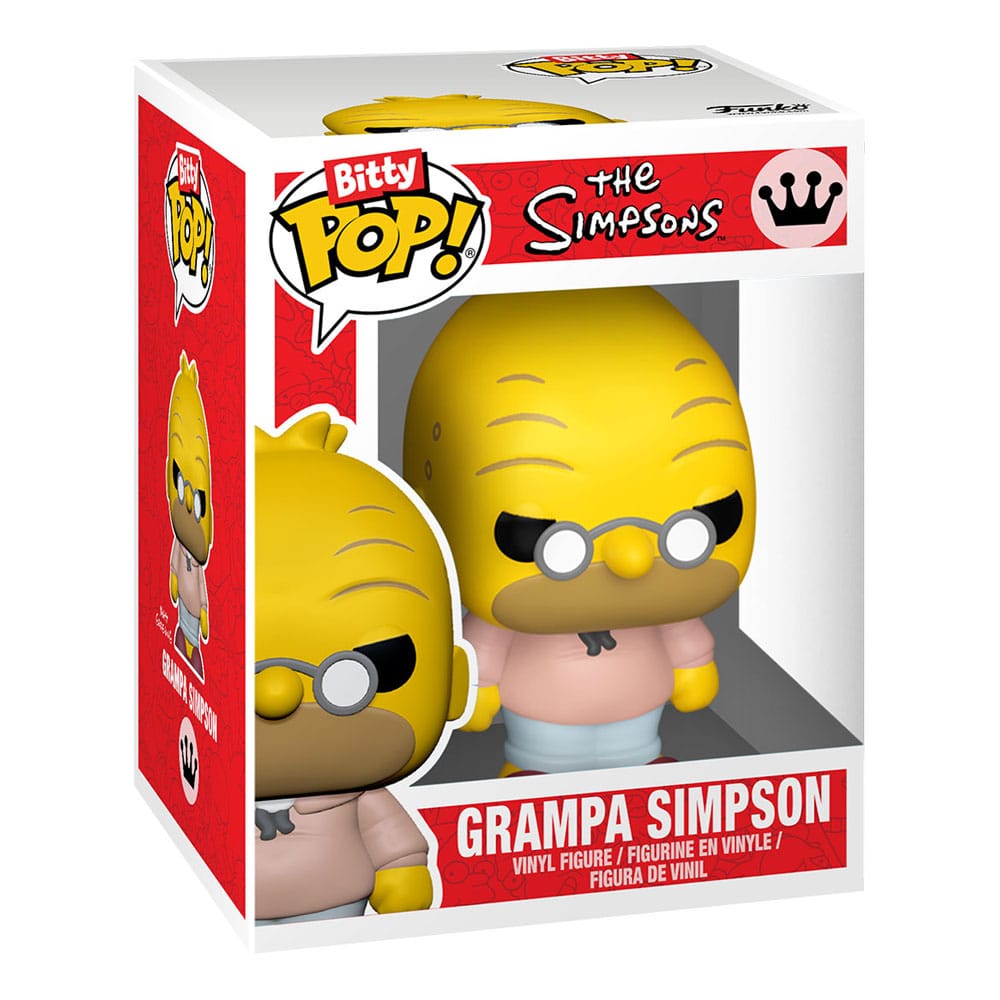 The Simpsons Bitty POP! Vinyl Figure 4-Pack Series 4 2 cm - Funko Mini Figures, Pop! Figures