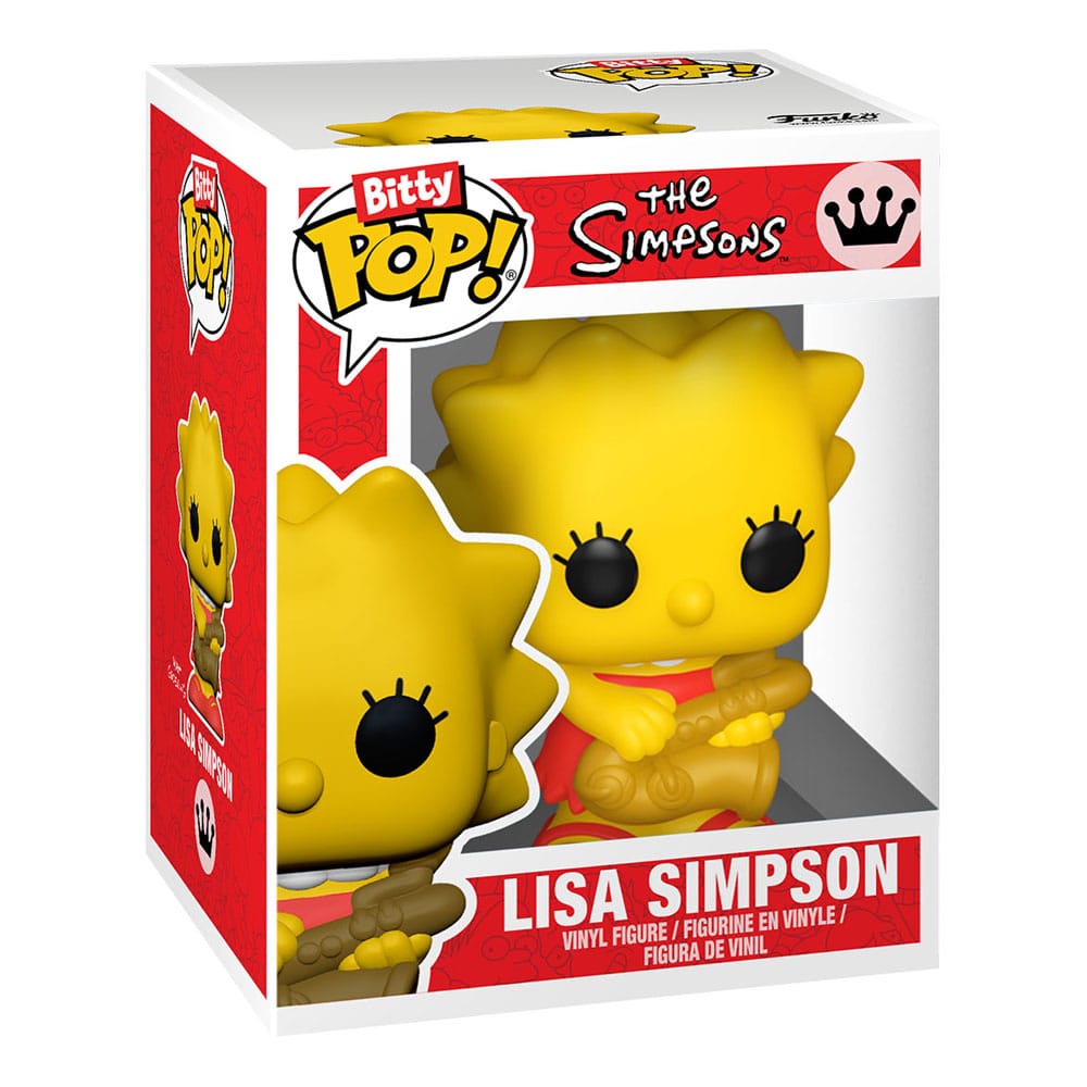 The Simpsons Bitty POP! Vinyl Figure 4-Pack Series 4 2 cm - Funko Mini Figures, Pop! Figures