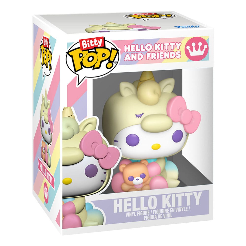 Hello Kitty and Friends Bitty POP! Vinyl Figure 4-Pack Series 2 2 cm - Funko Mini Figures, Pop! Figures
