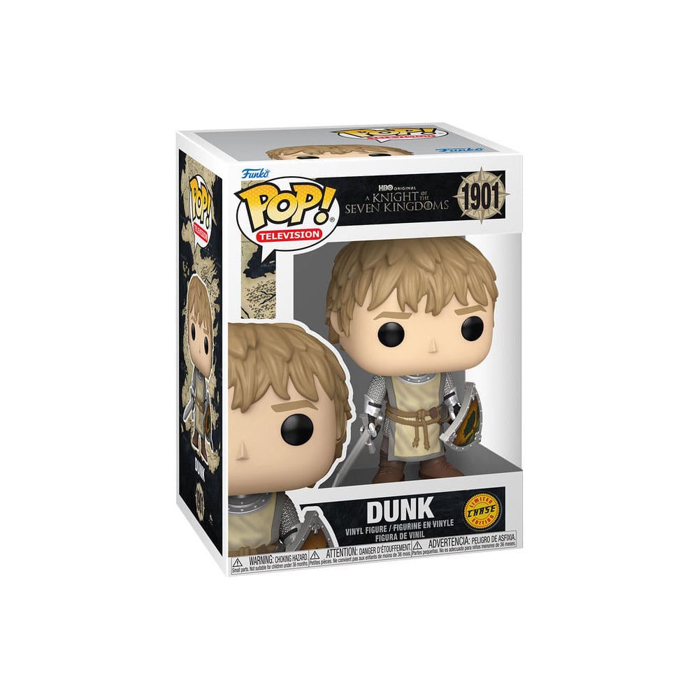 A Knight of the Seven Kingdoms POP! TV Vinyl Figures Dunk w/Chase Assortment Box Qty 6 - Funko Pop! Figures