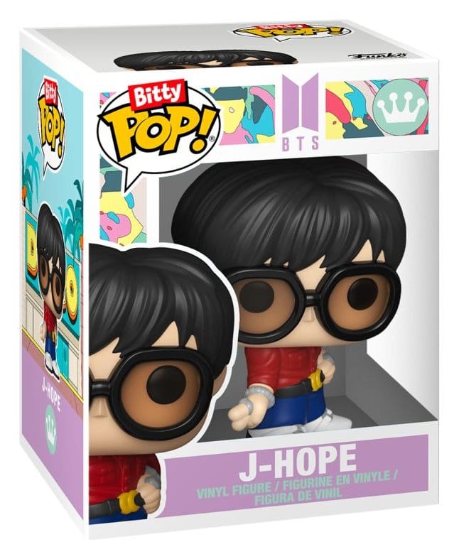 BTS Bitty POP! Stages Vinyl Figure J-Hope (Dynamite) 2,5 cm - Funko Mini Figures, Pop! Figures