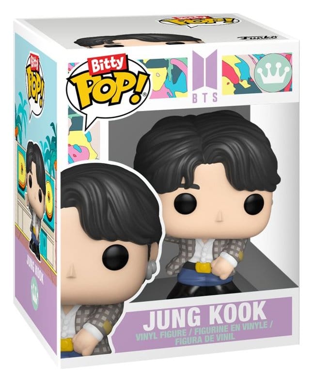 BTS Bitty POP! Stages Vinyl Figure Jung Kook (Dynamite) 2,5 cm - Funko Mini Figures, Pop! Figures