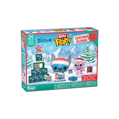 Disney Bitty POP! 24 Day Advent Calendar Countdown Stitch Holiday - Funko Pop! Figures