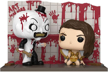 Terrifier 2 POP Moments Vinyl Figures Art vs Sienna - Funko Mini Figures