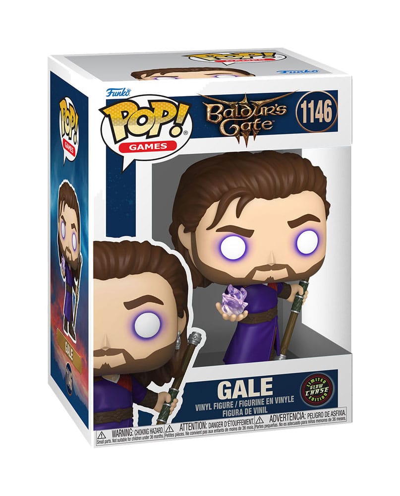 Baldur's Gate 3 POP! Games Vinyl Figures Gale with Glow Chase Assortment 6 - Funko Pop! Figures