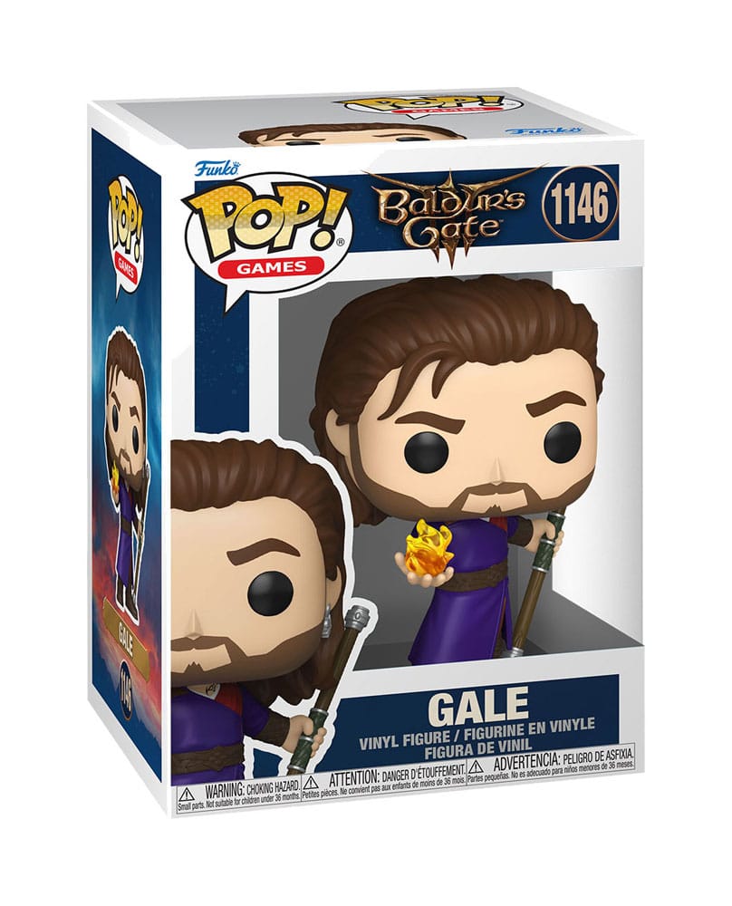 Baldur's Gate 3 POP! Games Vinyl Figures Gale with Glow Chase Assortment 6 - Funko Pop! Figures